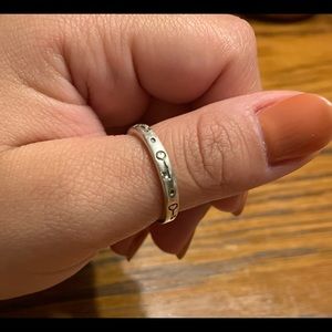 Retired Stackable Key to my Heart James Avery ring